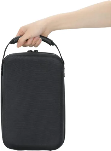 Vista 7 de Funda rígida compatible con Samsung The Freestyle Projector, bolsa de viaje para Samsung The Freestyle Smart Portable Projector