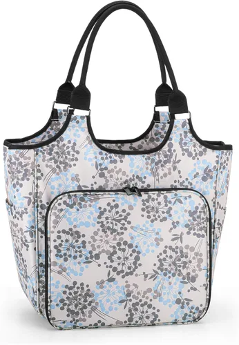 Vista 9 de YARWO Bolsa de punto, organizador de almacenamiento de hilo para madejas de hilo, agujas de tejer, ganchos de ganchillo y proyectos de tejido