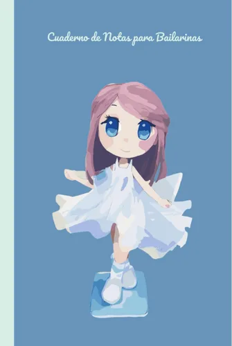 Cuaderno de Notas para Bailarinas Libreta bonita con diseño de danza clásica Libreta de notas para niñas y jóvenes bailarinas Blog de escritura ...
