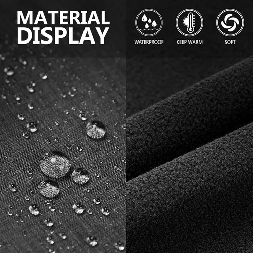 Vista 5 de Outdoor Ventures Chaleco de correr para hombre ligero resistente al viento forro polar sin mangas para golf