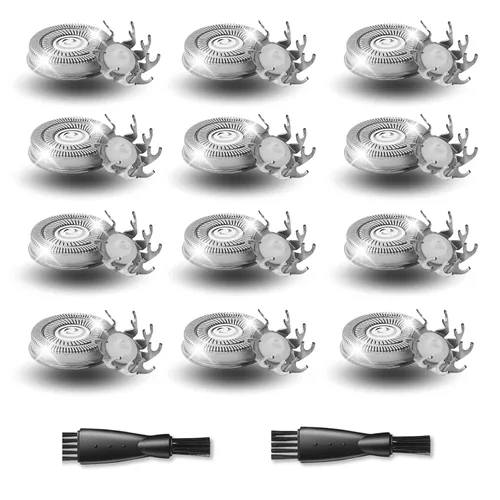 Vista 10 de Paquete de 4 cuchillas de repuesto para afeitadora Pitbull Gold PRO y Silver - Cuchilla de repuesto para afeitadora Pitbull, cabezales de repuesto