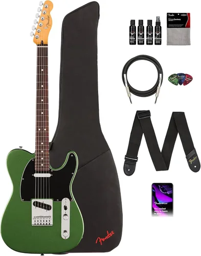 Vista 28 de Fender Player II Modified Telecaster - Paquete de ráfaga de 3 tonos con estuche, correa, cable, juego de púas de 3 piezas y kit de limpieza