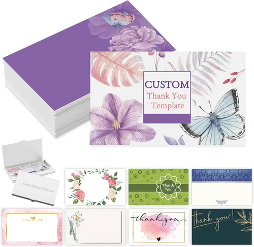 Vista 22 de Tarjetas de visita comerciales personalizadas con logotipo, personalizadas imprimibles de doble cara, tarjetas de visita personalizables 1000 500