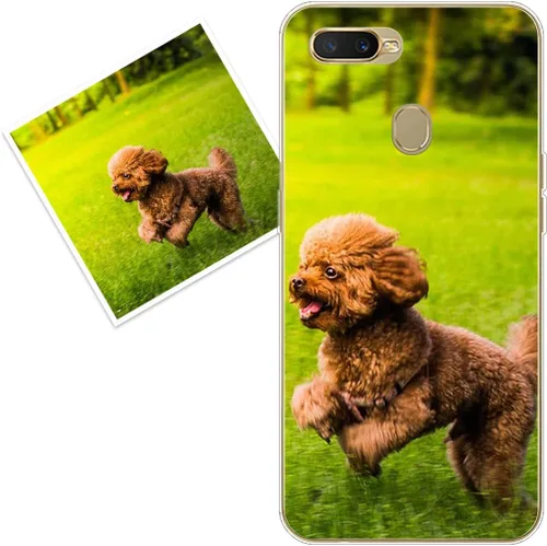 Vista 310 de Funda personalizada compatible con Oppo A1 Pro, fundas de teléfono personalizadas con imagen de foto, imagen de texto, cubierta transparente