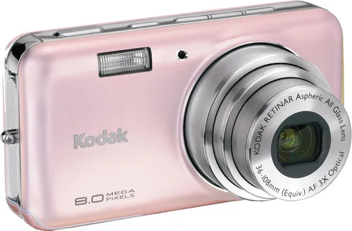 Vista 3 de Kodak Easyshare V803 - Cámara digital de 8 MP con zoom óptico 3x (azul cósmico)