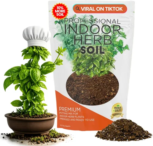 Vista 7 de Monstera Plant Soil Premium - Mezcla multiusos Grande 2.2 cuartos de galón Listo para usar para contenedores de interior y plantas