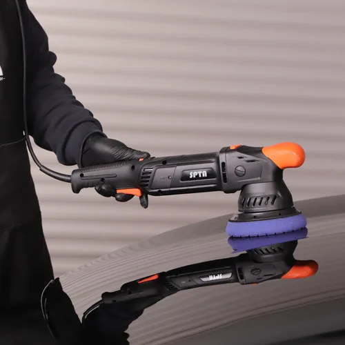 Vista 7 de SPTA Blue T80 Almohadillas de pulido de espuma de corte moderado, 1 unidad de 3 pulgadas y 3.150 in, almohadillas de esponja de pulido compuestas