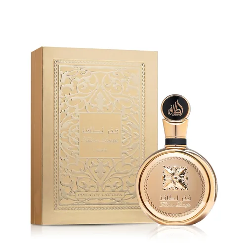 Vista 3 de Lattafa Fakhar Gold Extrait - Floral, Amber, Woody - Eau de Parfum de fragancia duradera para unisex, 3.40 onzas / 100 ml