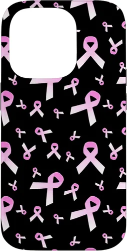 Vista 17 de Pink Ribbon Pattern Mestastatic Breast Cancer Awareness Case for iPhone 17