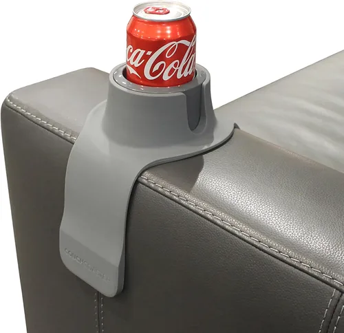 Vista 11 de HIT PRODUCTS CouchCoaster® - Soporte para tazas de sofá con reposabrazos en edición limitada rosado suave - Un posavasos antideslizante de silicona