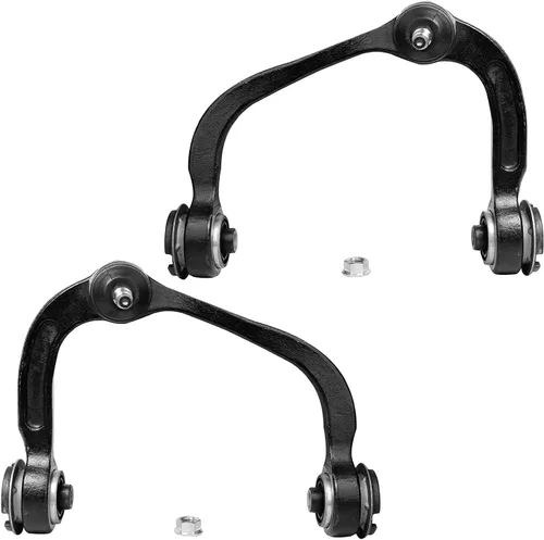 Vista 4 de Detroit Axle - Kit de brazos de control delanteros 2WD de 8 piezas para Ford F-150 Lincoln Mark LT 05-08, 4 brazos de control superior e inferior