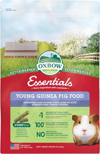 Vista 19 de Alimento para conejillos de indias Oxbow Essentials, para conejillo de indias adulto, hecho con heno timothy Oxbow, pellets de comida para mascotas