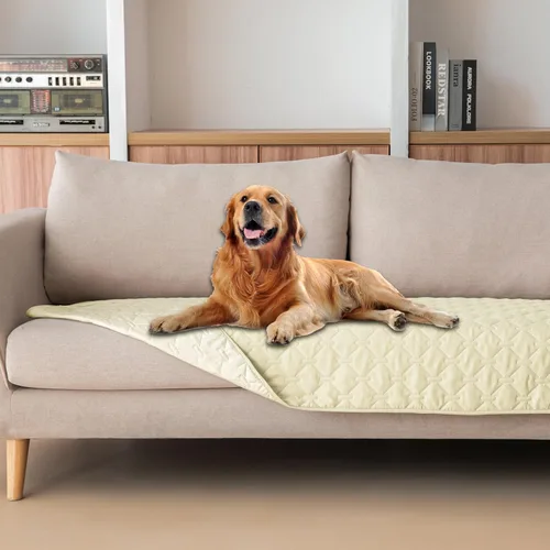 Vista 89 de gogobunny - Manta para perros y gatos 100% impermeable y de doble cara, funda suave para cama de mascotas, reversible, protege muebles, carbón