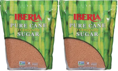 Vista 9 de Iberia Pure Cane Turbinado - Azúcar crudo, 32 onzas