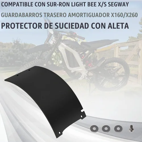 Vista 2 de Protector de parachoques más largo, guardabarros de absorción de impactos mejorado, protector de cubierta contra el polvo para el guardabarros