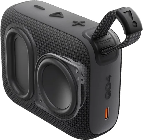 Vista 6 de JBL Go 4 - Altavoz Bluetooth ultraportátil, impermeable y a prueba de polvo, sonido Big JBL Pro con graves intensos, batería integrada de 7 horas