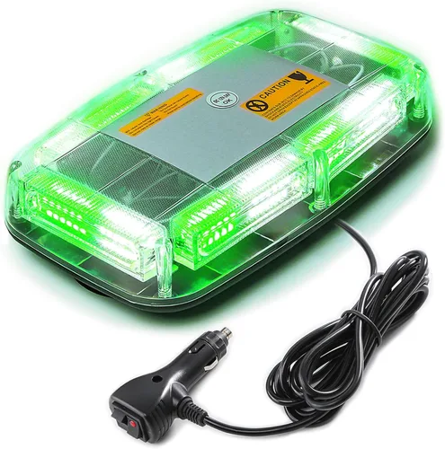 Vista 10 de 72 luces LED estroboscópicas de baliza de emergencia para techo, 12-24 V, alta visibilidad, advertencia de seguridad, mini barra de luz