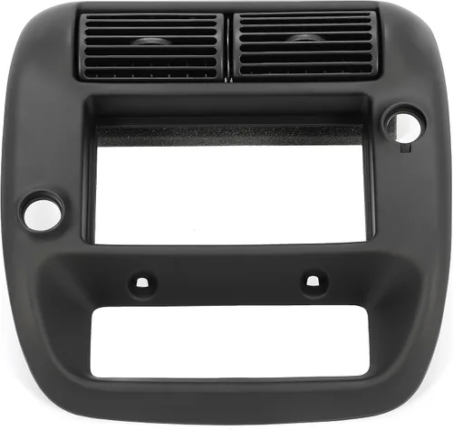 Vista 5 de KUAFU Panel de radio central para salpicadero, bisel de panel de instrumentos, compatible con Ford Ranger 1997-2006 1997-2001 Ford Explorer 2WD sin