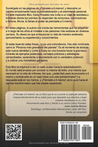 Vista 2 de Prémiate a ti mismo Como aceptar y honrar la persona extraordinaria que eres (Spanish Edition)