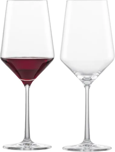 Vista 15 de ZWIESEL GLAS Pure Cabernet - Copas de vino tinto (juego de 4), elegantes copas de vino para vino tinto, copas de cristal Tritan aptas