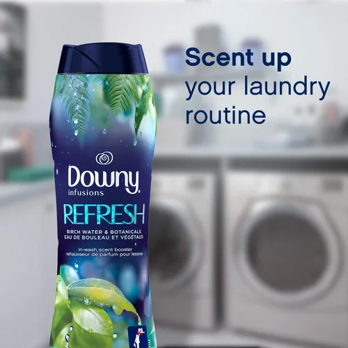 Vista 61 de Downy Infusiones - Perlas potenciadoras de aroma en el lavado, aroma Calm de lavanda y vainilla, 5.7 onzas