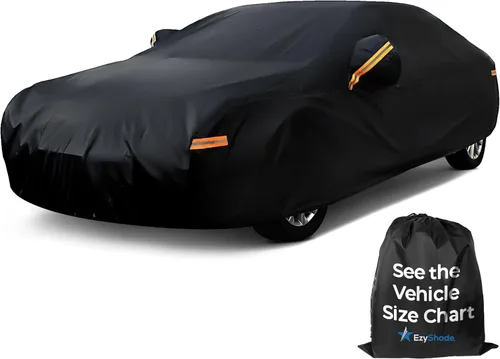 Vista 17 de EzyShade Funda impermeable para automóvil deportivo de 10 capas. Consulta la tabla de tallas del vehículo para un ajuste preciso. Fundas completas