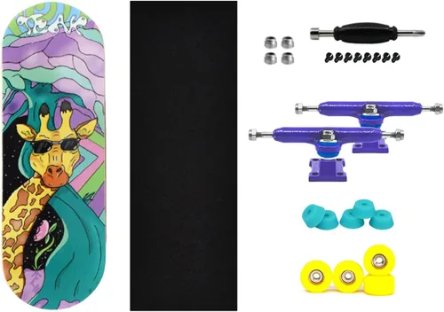 Vista 4 de Teak Tuning Diapasón profesional de transferencia de calor de 1.260 in - Totalmente montado con piezas de nivel profesional - Cubierta de madera