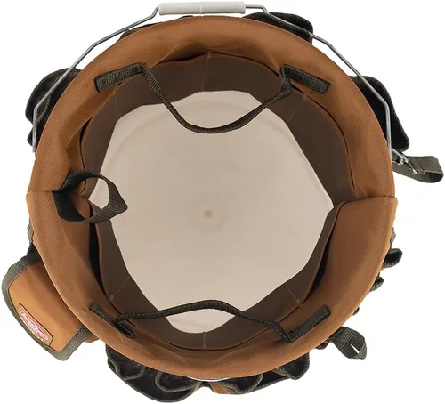 Vista 6 de Bucket Boss The Bucketeer 10030 - Organizador de herramientas de cubo en color marrón