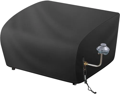 Vista 10 de Cubierta de parrilla para parrilla Blackstone de 17 pulgadas, resistente al agua 600D, cubierta Oxford para parrilla de barbacoa con cordones, parte