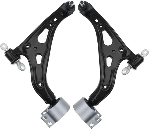 Vista 31 de Detroit Axle - 2 brazos de control superiores delanteros para BMW X5 2007-2018 2008-2019 X6 brazos de control superior con ensamblaje de rótulas