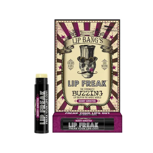 Vista 4 de Doctor Lip Bang's Bálsamo labial BUZZING Lip Freak 100% totalmente natural Libre de crueldad Tintado Actitud natural