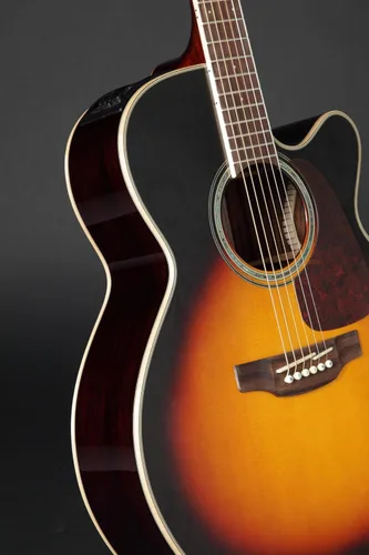 Vista 9 de Takamine GJ72CE-BSB - Guitarra acústica-eléctrica Jumbo Cutaway, Sunburst