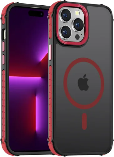 Vista 17 de DEERLAMN Funda Magnética Fuerte para iPhone Air 6.5 Pulgadas, [Compatible con Magsafe] [Protección contra caídas de grado militar] Funda protectora