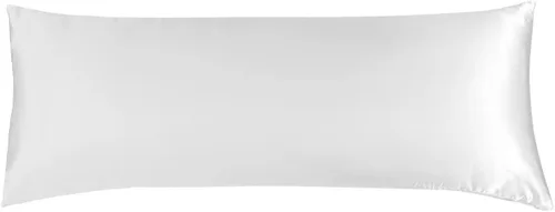 Vista 20 de Juego de fundas de almohada de satén sedosas para el cabello - Fundas de almohada con cierre de sobre - Frescas y fáciles de lavar - Juego de 2