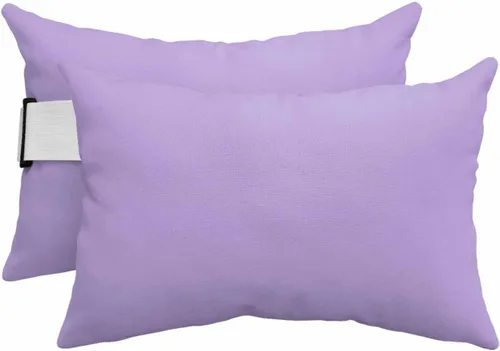 Vista 25 de Almohada para silla de playa para exteriores, color azul, para tumbona, almohada reclinable impermeable con banda elástica e insertos de almohada