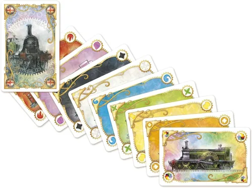 Vista 7 de Ticket To Ride Colección mapas volumen 5: juego de mesa Reino Unido