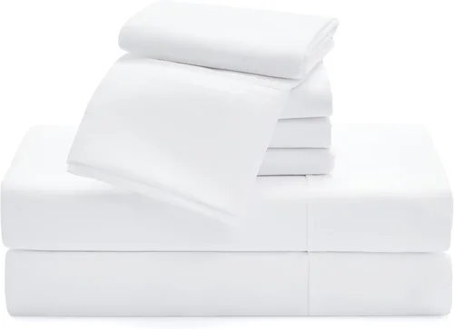 Vista 31 de Juego de sábanas tamaño individual XL de 4 piezas con 2 fundas de almohada envolventes, sábanas de microfibra suave de bolsillo profundo