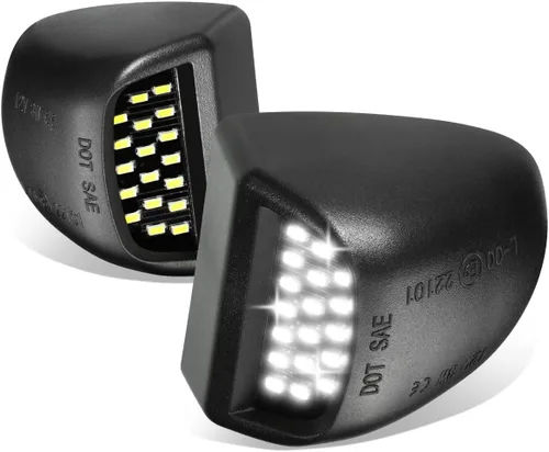 Vista 10 de PT-ZTL-9064 - Par de luces LED de carcasa negra con lente transparente compatible con Cadillac CTS Sedan 08-10