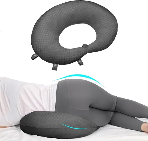 Vista 8 de BBL - Almohada después de la cirugía para el trasero al dormir, almohada brasileña de recuperación de glúteos poscirugía para sentarse, dormir