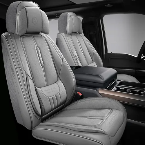 Vista 8 de NS YOLO Fundas de Asiento de Cuero de Cobertura Completa para Coches, SUV y Camiones, Protector de Asiento de Coche, Fundas de Asiento de Automóvil