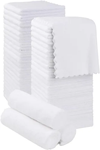 Vista 18 de Orighty - Paquete de 4 toallas de baño (27 x 54 pulgadas) - Toalla de baño de microfibra de tacto suave, toallas de microfibra altamente absorbentes