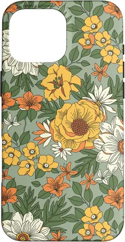 Vista 19 de Yellow Wildflower Summer Flowers Botanical Graphic Floral Case for iPhone 16
