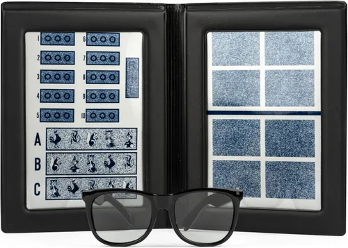 Prueba de visión estéreo aleatoria (SO002) para la detección de ambliopía, estrabismo y supresión