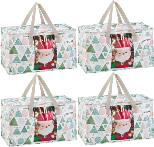 Vista 34 de VENO Paquete de 2 bolsas de mudanza resistentes, bolsas de almacenamiento de ropa y edredón con ventana transparente, suministros de embalaje