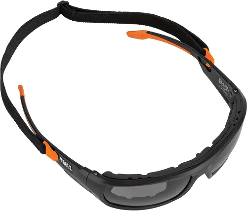 Vista 4 de KLEIN TOOLS Over-The-Glasses Safety Glasses, Shaded Lens, Anti-Fog and Scratch Resistant, UV Protection