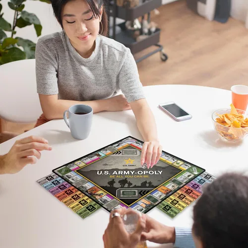 Vista 8 de Juegos Opoly Masterpieces, Ejército, Marrón
