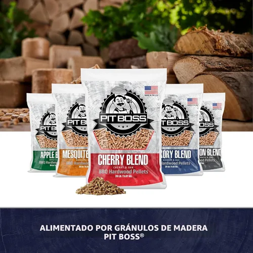 Vista 11 de Pit Boss 500FB2 Parrilla de pellets, negro mate - 11086