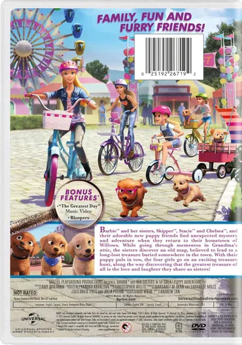 Vista 3 de Barbie & Her Sisters in The Great Puppy Adventure DVD