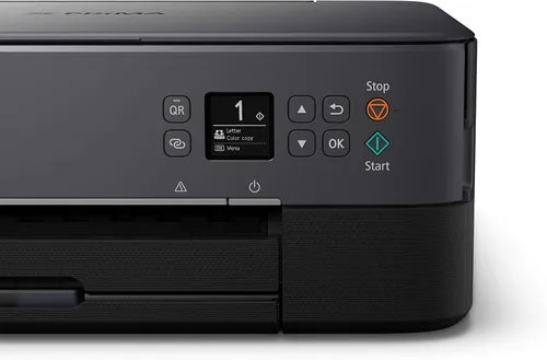 Vista 11 de Canon TS5320 Impresora inalámbrica todo en uno, escáner, copiadora con AirPrint, negro, lista para reposición de Yaxa Dash