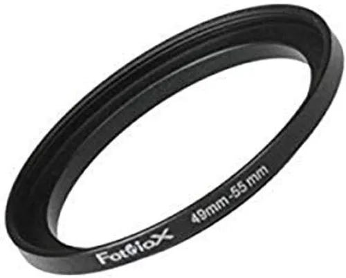 Vista 23 de Fotodiox arandela adaptadora de metal anodizado, negro (para filtros más grandes)